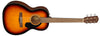 Fender Acoustic Guitars - CP-60S Parlor - Sunburst - Side Angle