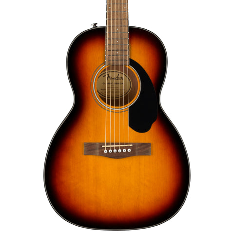 Fender Acoustic Guitars - CP-60S Parlor - Sunburst - Front Close