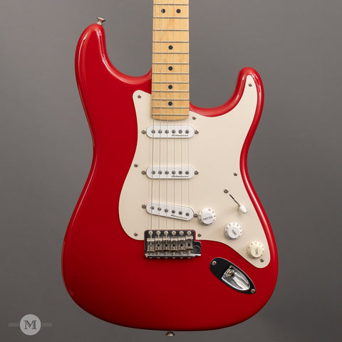 Fender Electric Guitars - 2005 Eric Clapton Stratocaster - Torino Red - Used - Front Close