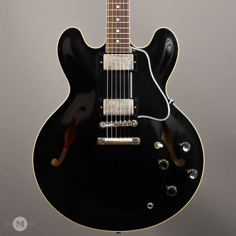 Gibson Guitars - Custom Shop '61 ES-335 Ebony #111701 - USED (2021) - Front Close