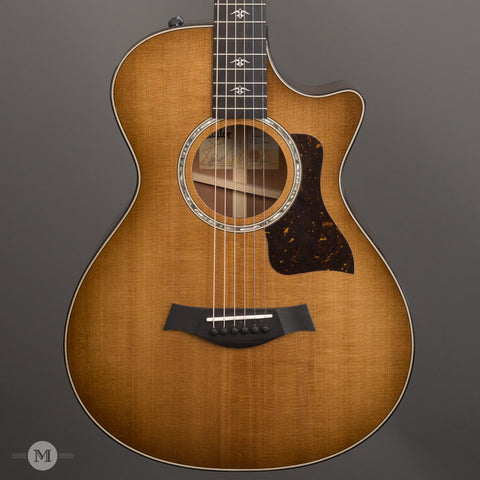 Taylor Acoustic Guitars - 512ce - 12-Fret V-Class - Urban Ironbark - Front Close
