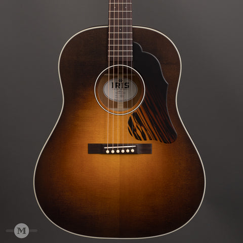 Iris Guitars - DF Tobacco Burst - Ivoroid Binding - Front Close