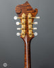 Davis Mandolins - 2002 Custom F-Style - USED - Back Headstock