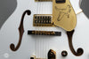 Gretsch Guitars - Falcon Hollow Body with String-Thru Bigsby and Gold Hardware - White - Bridge
