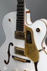 Gretsch Guitars - Falcon Hollow Body with String-Thru Bigsby and Gold Hardware - White - Pickguard