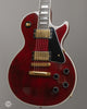 Gibson Electric Guitars - 1991 Les Paul Custom - Wine Red - Used - Front Angle