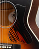 Iris Guitars - MS-00 - 14-Fret - Adirondack - Tobacco Burst with Ivoroid Binding - Firestripe - Flower Pot - Pickguard