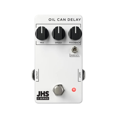 JHS Effect Pedals - 3 Series Oil Can Delay - Front Close