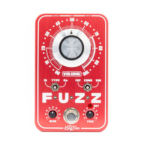 King Tone - MiniFUZZ V2 - Red - Front