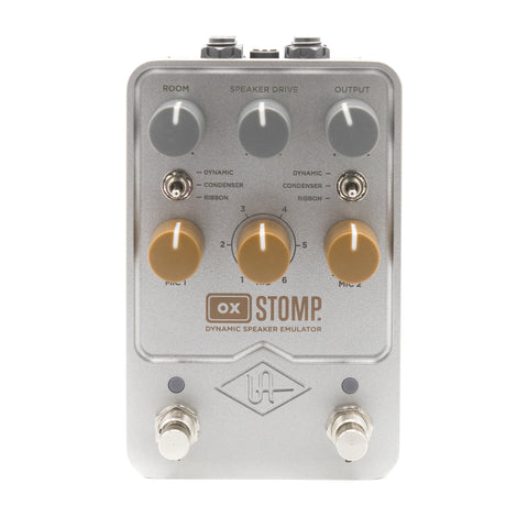 Universal Audio Effects Pedals - OX Stomp - Dynamic Speaker Emulator - Front
