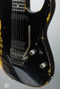 Tom Anderson Guitars - Pro Am - Black over Corvette Yellow - In Distress Lv3
