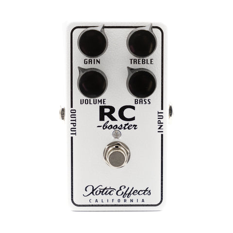 Xotic Effect Pedals - RC Booster Classic - Limited - Front Close