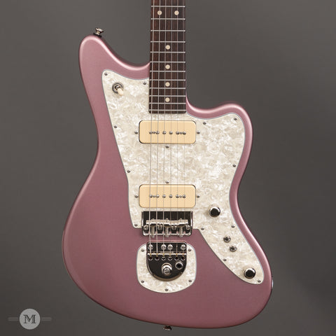 Tom Anderson Electric Guitars - Raven Classic Shorty w/J-Trem - Burgundy Mist - Front Close