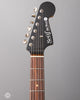 Seuf Electric Guitars - OH-10 - Tempered Pine Body - Black - Front Headstock