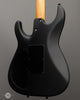 Tom Anderson Electric Guitars - Angel - Satin Cajun Red Reverse Surf with binding - Back Angle