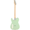 Squier - Paranormal Baritone Carbonita Telecaster - Laurel Fingerboard - Surf Green - Back