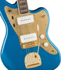 Squier Electric Guitars - 40th Anniversary Jazzmaster - Lake Placid Blue - Angle