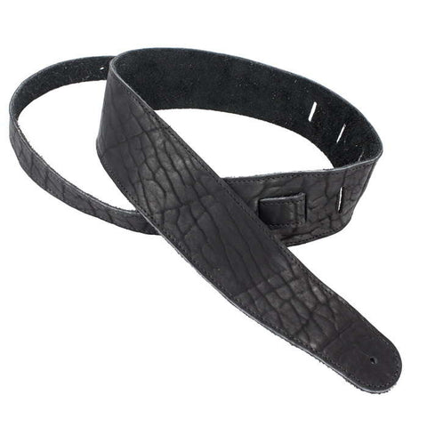 Henry Heller Straps - 2.5" American Buffalo Leather - Black
