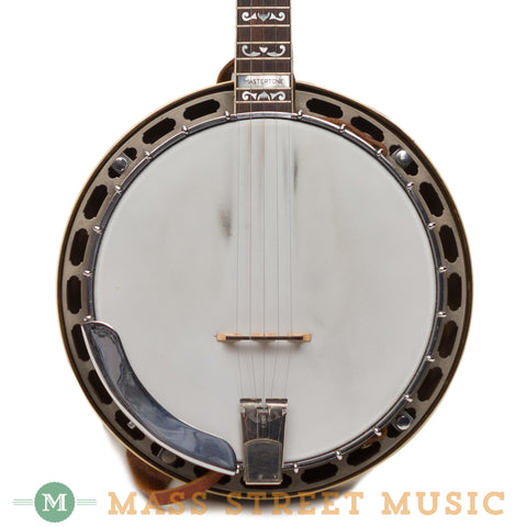 Gibson Plectrums - 1933 PB4 Flat Head 5-String Conversion Banjo Close