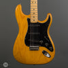 Fender Guitars - 1979 Stratocaster - Natural Hard Tail Used - Front Close