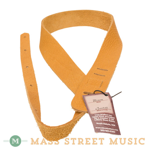 Lakota Leathers - 2" Bison Guitar Strap - Spruce