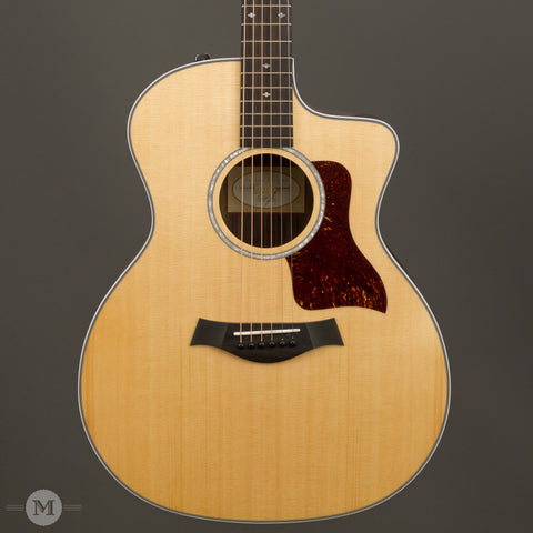 Taylor Acoustic Guitars - 214CE Deluxe - Satin - Front Close