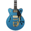 Gretsch Electric Guitars - Ltd. Edition G2655TG Streamliner Centerblock Jr. P90 - Riviera Blue Stain - Front