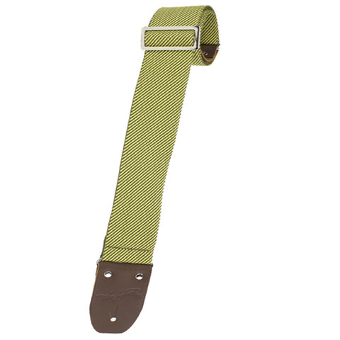 Henry Heller 2" Heavy Ribbed Cotton Guitar Strap in Tweed