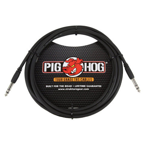 Pig Hog Cables - Balanced 1/4" TRS Cable - 6ft