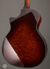 Taylor Acoustic Guitars - 614ce V-Class Limited Quilted Maple - Desert Sunburst - Back Angle