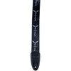 Gretsch Straps - Logo w/Wings - Black/Grey