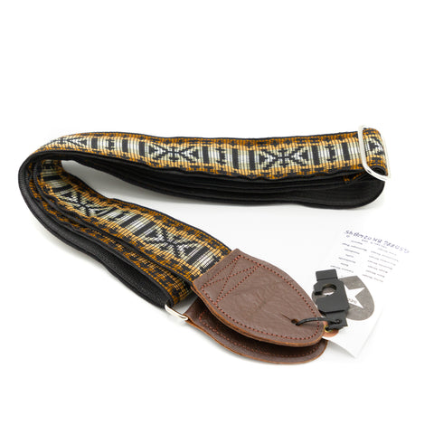 Souldier Guitar Straps - Zapata on Black