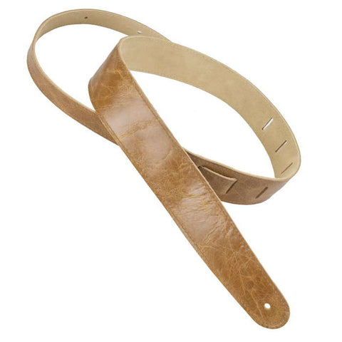 Henry Heller Straps - 2.5" Adjustable Luxe Capri Leather - Tan