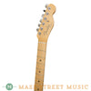 Fender - American Elite Telecaster Thinline - Mystic Ice Blue - Headstock