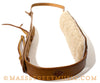 Leather Aces Banjo Cradle Strap - side