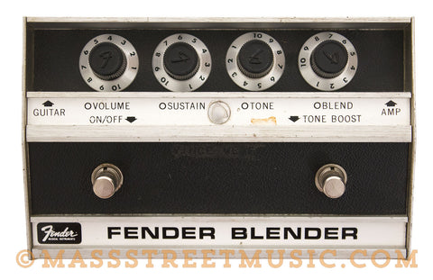 Fender Blender Fuzz Pedal Used - top