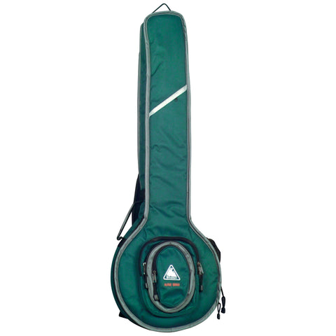 Boulder Alpine Deluxe Gig Bag - Banjo Open Back - Green