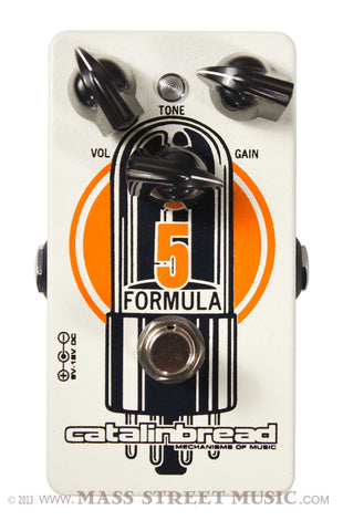 Catalinbread Formula No. 5 pedal - top