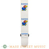 College Guitars KU Jayhawk Seatbelt Guitar Strap - close
