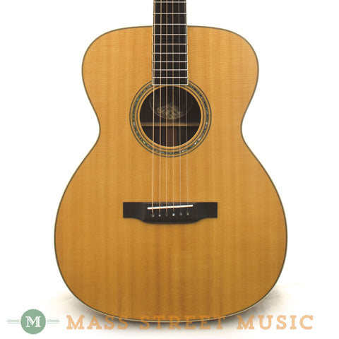 Collings 2000 OM3 Acoustic Guitar with Calton Case - front close