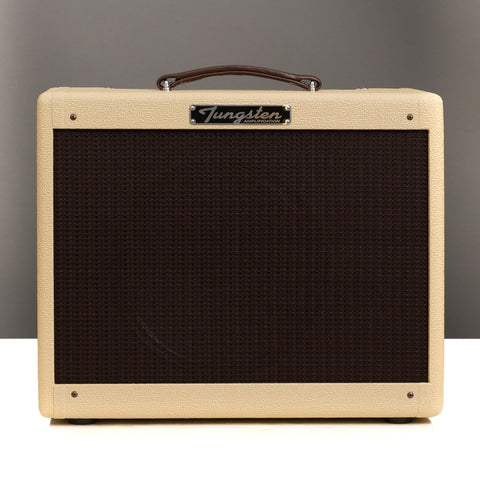 Tungsten Amps - Crema Wheat Blonde/Oxblood w/Celestion G12H Speaker