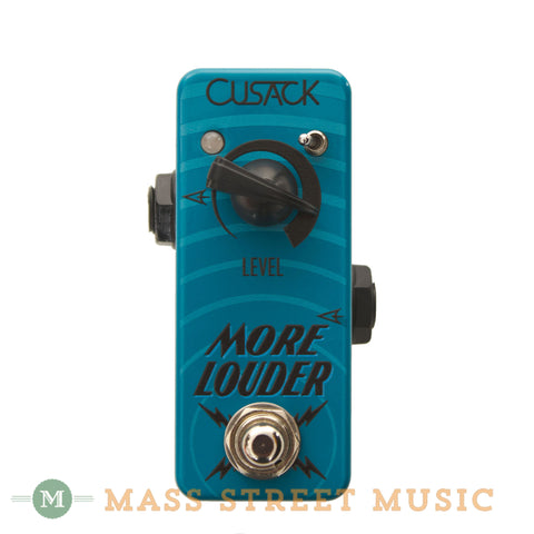 Cusack Effects More Louder Boost Pedal - front
