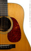 1999 Collings D2H acoustic guitar front detail with pickguard