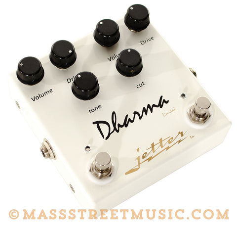 Jetter Dharma Distortion pedal - angle