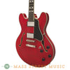 Eastman T486RD Thinline Electric Guitar - angle
