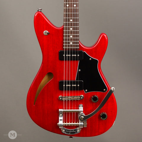Don Grosh Guitars - Hollow Electra Jet Aged Cherry
