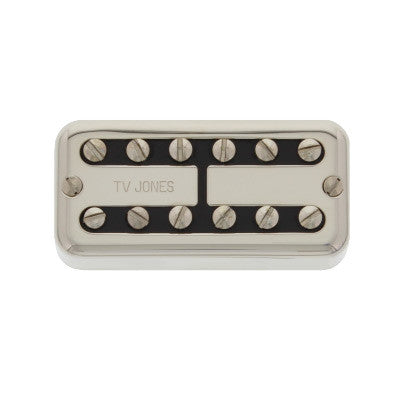 TV Jones Pickups - TV Classic Bridge - Nickel Cover