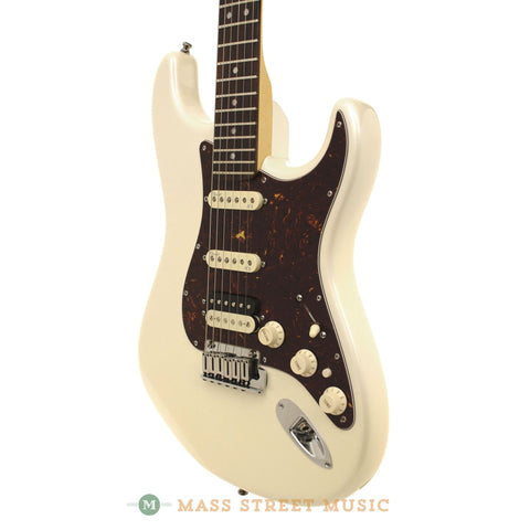 Fender American Deluxe Strat HSS Shawbucker Electric Guitar - angle