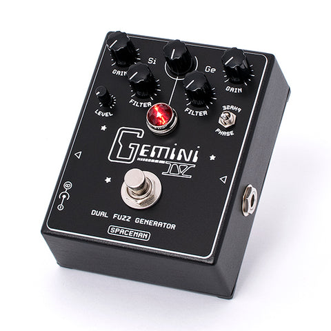 Spaceman Effects - Gemini IV Dual Fuzz Generator Black