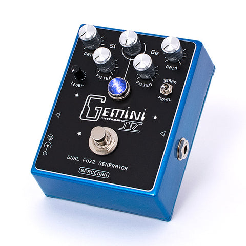 Spaceman Effects - Gemini IV Dual Fuzz Generator Blue Starlight